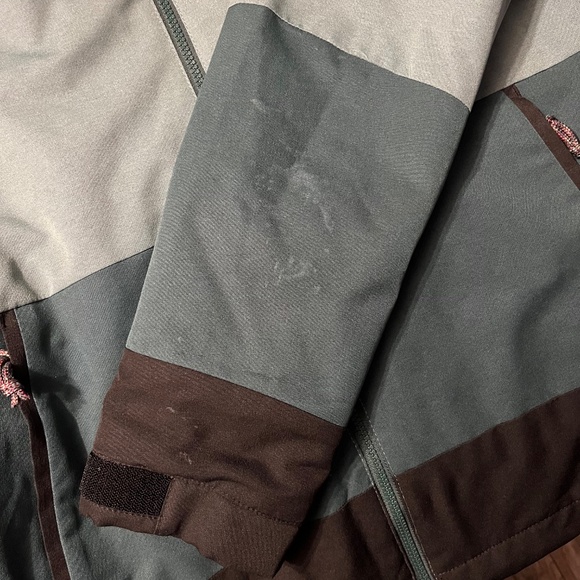 O'Neill Hyperdry Firewall Snow Jacket XL Green and Gray - Picture 8 of 9